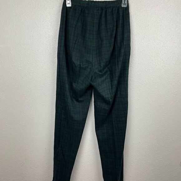 Chaus Sport Two Piece Matching Green Plaid Vest and Casual Pants EUC - Picture 12 of 12
